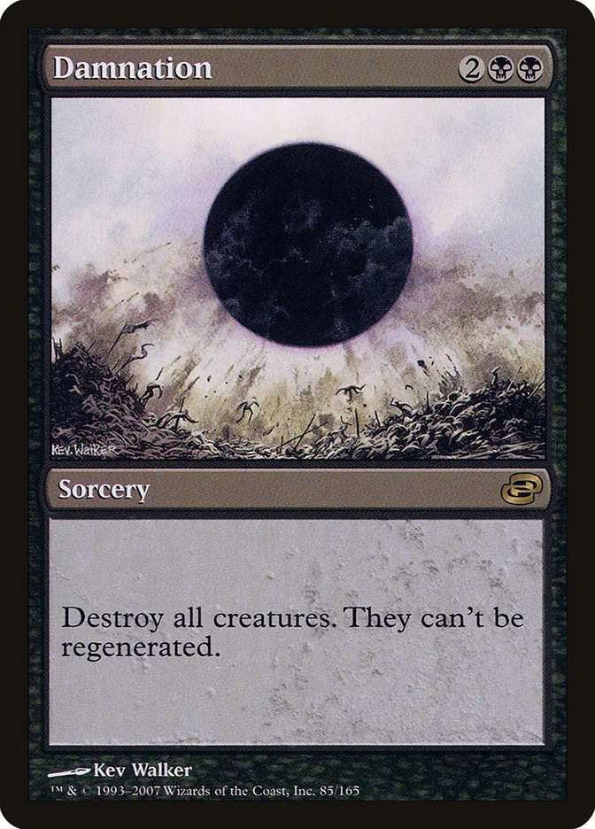2007 Planar Chaos Damnation #85 rare card image