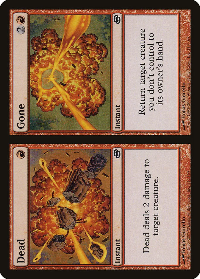 2007 Planar Chaos Dead // Gone common #113 common card image