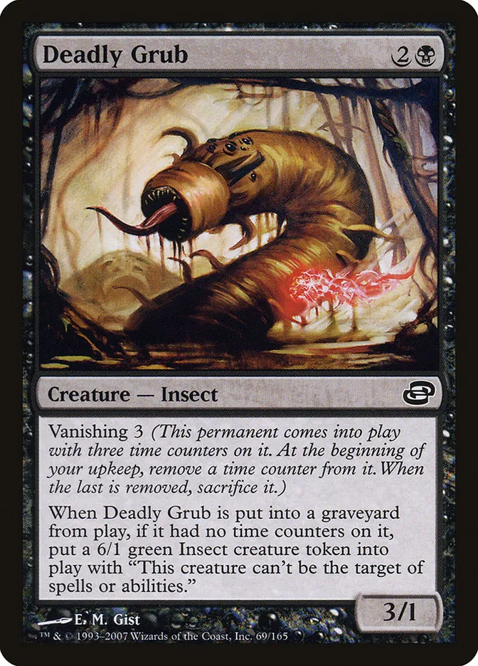 2007 Planar Chaos Deadly Grub common #69 common card image