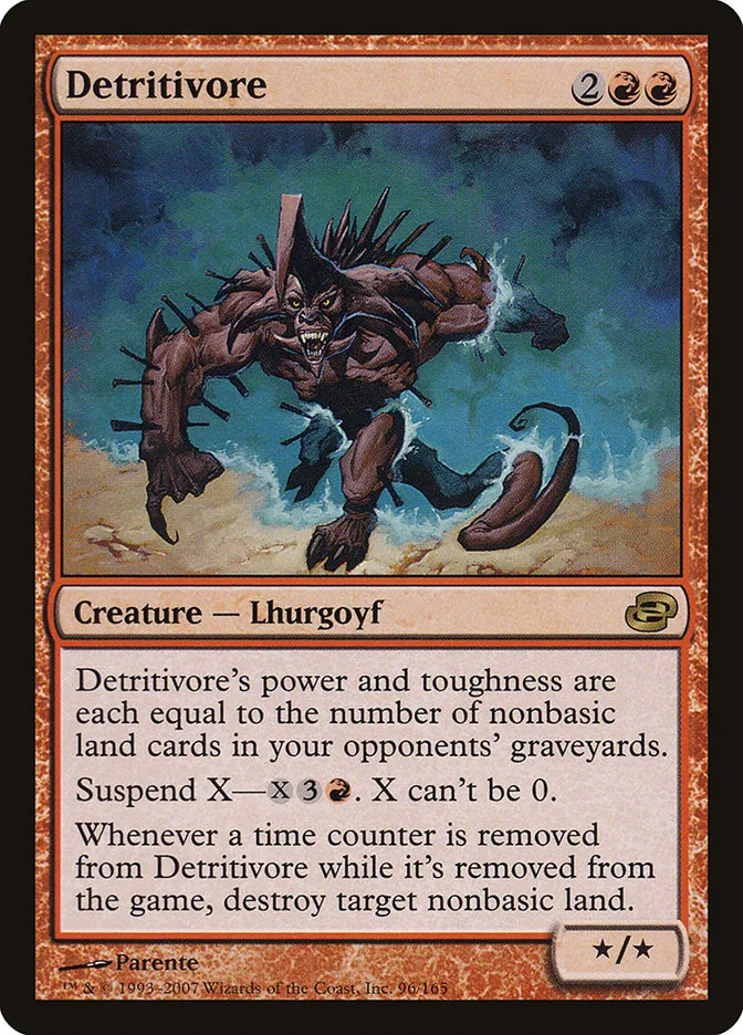 2007 Planar Chaos Detritivore #96 rare card image