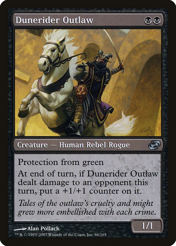 2007 Planar Chaos Dunerider Outlaw uncommon #86 uncommon card image