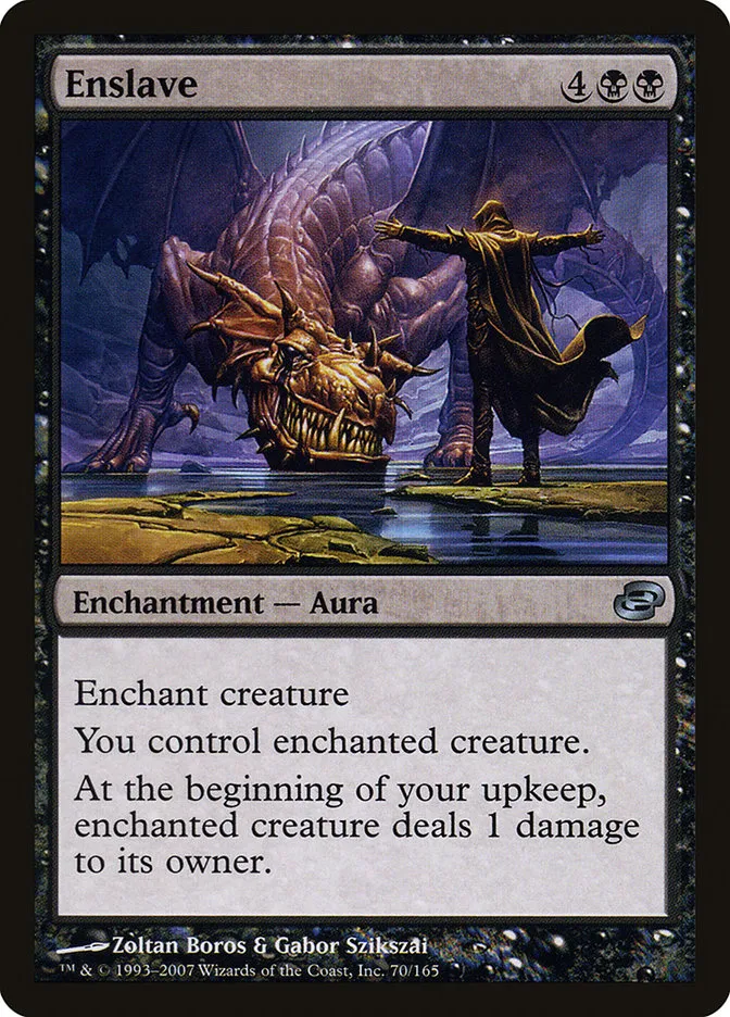 2007 Planar Chaos Enslave uncommon #70 uncommon card image