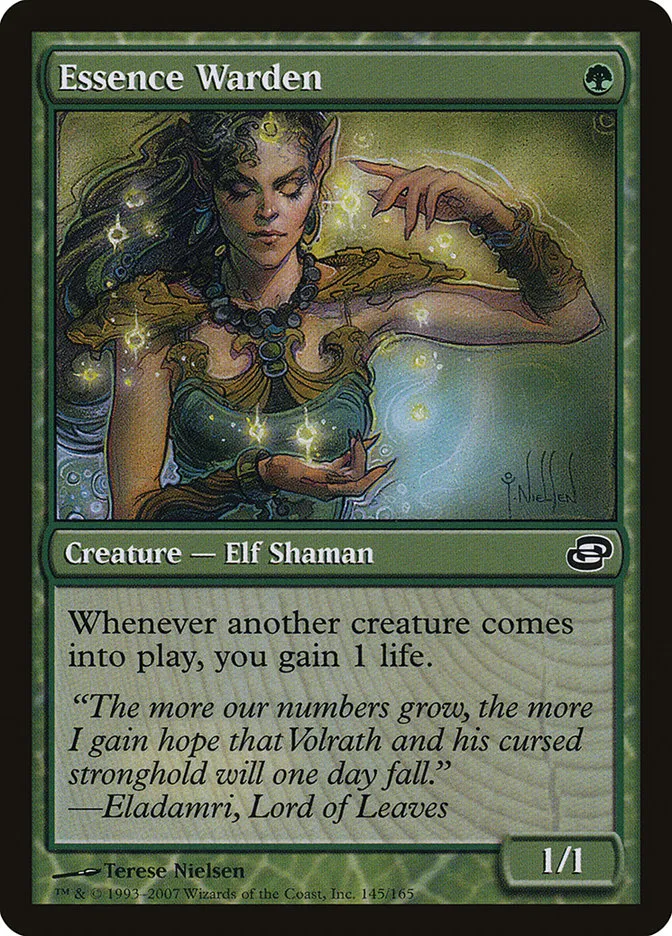 2007 Planar Chaos Essence Warden common #145 common card image