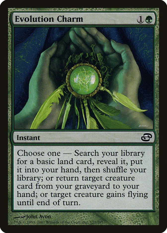 2007 Planar Chaos Evolution Charm common #127 common card image