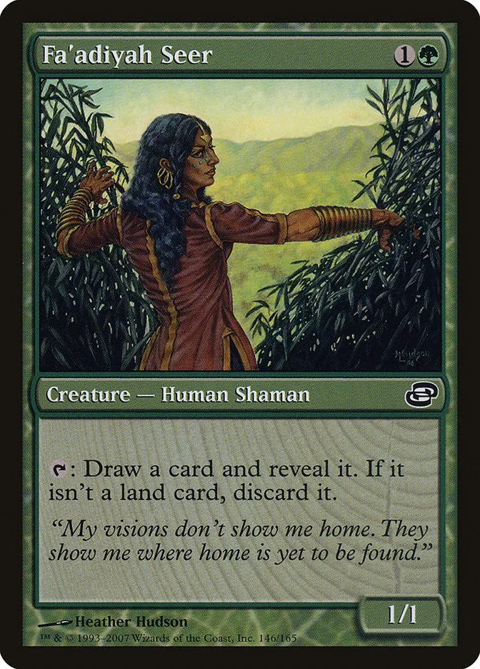 2007 Planar Chaos Fa'adiyah Seer common #146 common card image