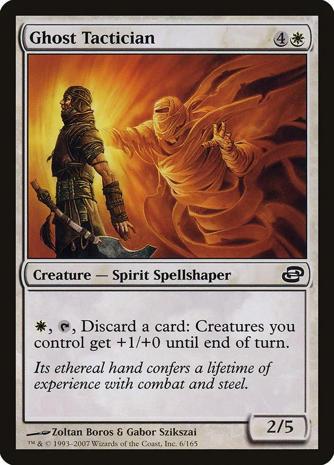 2007 Planar Chaos Ghost Tactician common #6 common card image