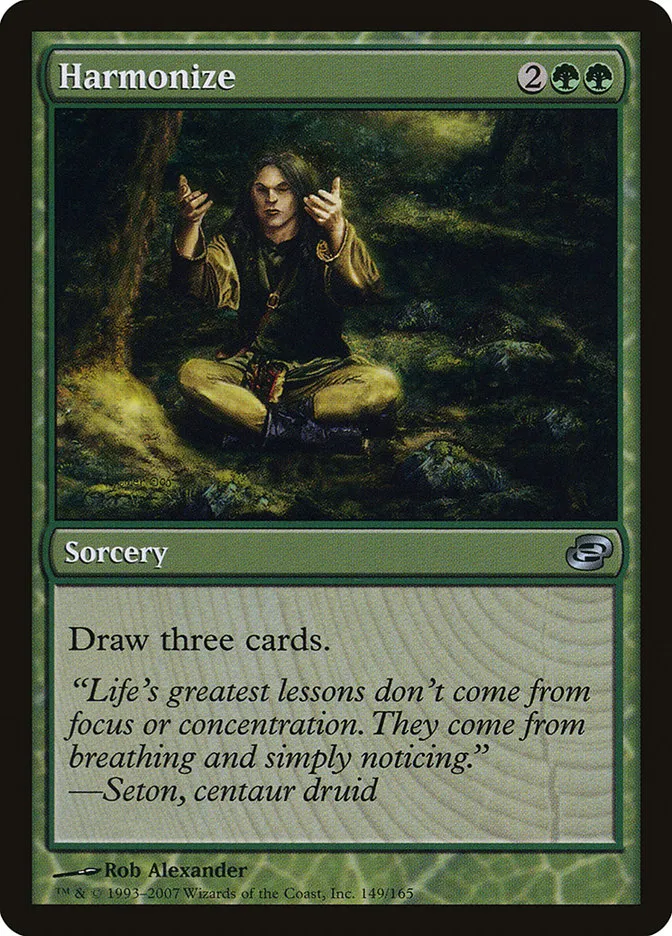 2007 Planar Chaos Harmonize uncommon #149 uncommon card image