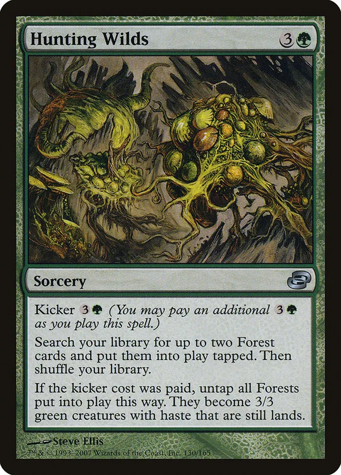 2007 Planar Chaos Hunting Wilds #130 uncommon card image
