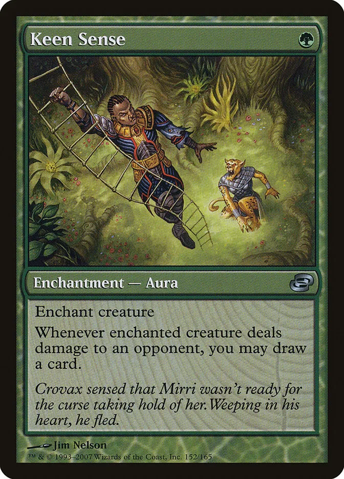 2007 Planar Chaos Keen Sense uncommon #152 uncommon card image