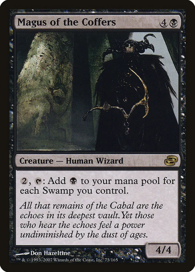 2007 Planar Chaos Magus of the Coffers #73 rare card image