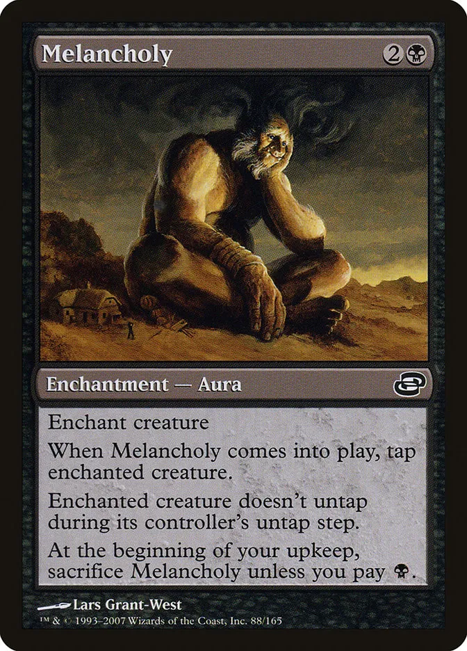 2007 Planar Chaos Melancholy common #88 common card image