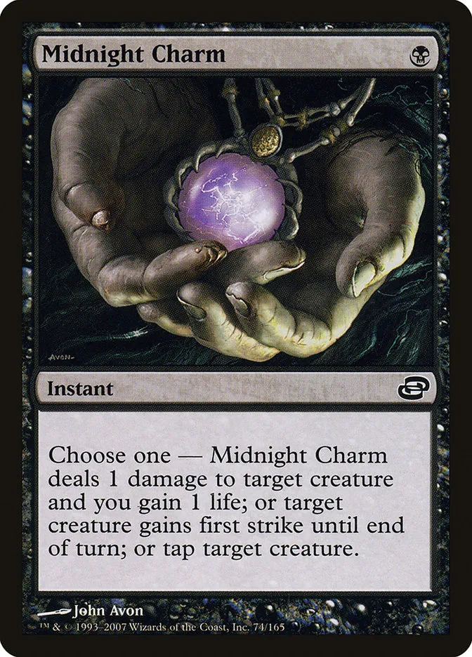 2007 Planar Chaos Midnight Charm common #74 common card image