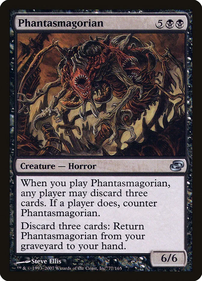 2007 Planar Chaos Phantasmagorian #77 uncommon card image