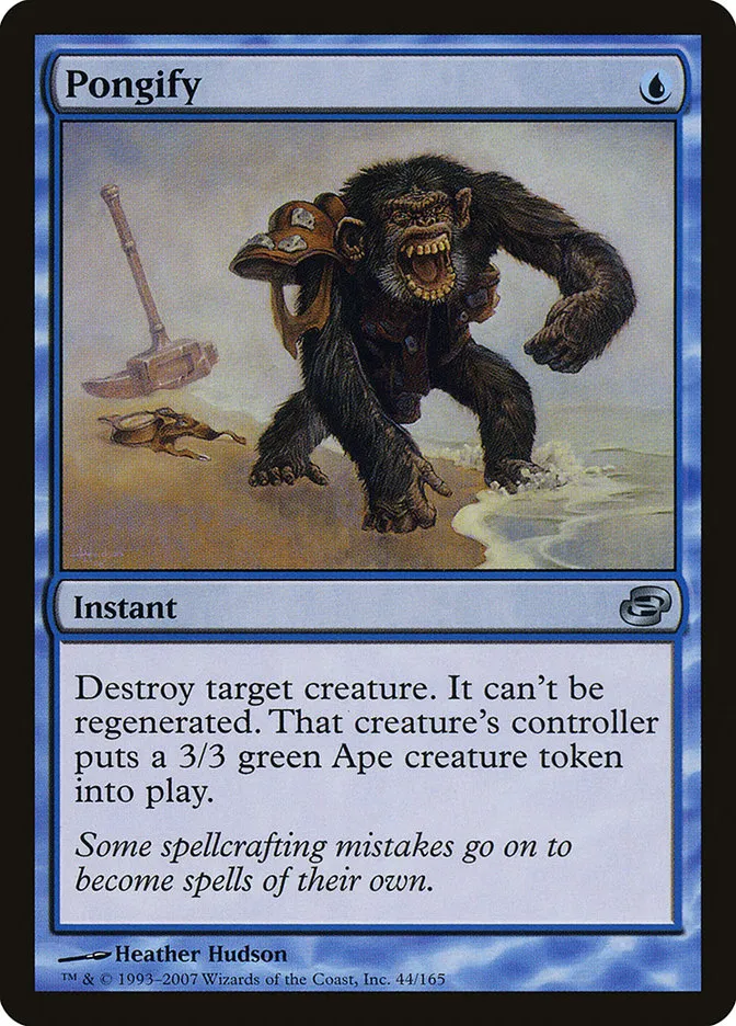 2007 Planar Chaos Pongify uncommon #44 uncommon card image