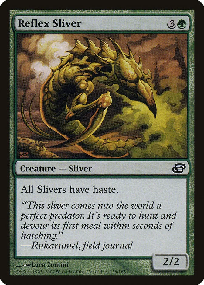 2007 Planar Chaos Reflex Sliver common #138 common card image