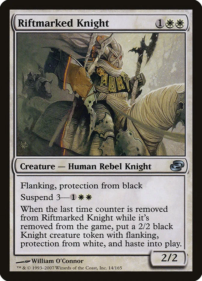 2007 Planar Chaos Riftmarked Knight uncommon #14 uncommon card image