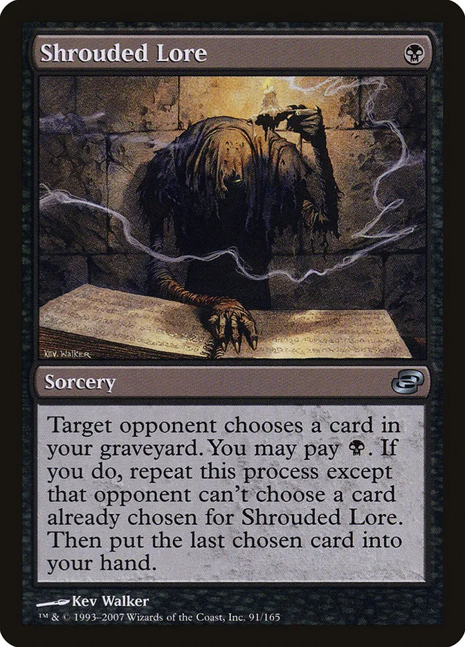 2007 Planar Chaos Shrouded Lore uncommon #91 uncommon card image