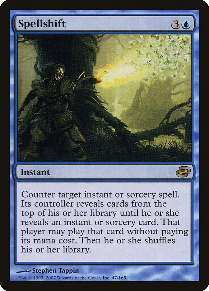 2007 Planar Chaos Spellshift rare #47 rare card image