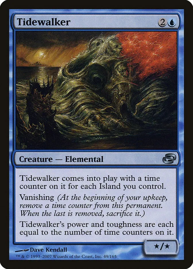 2007 Planar Chaos Tidewalker uncommon #49 uncommon card image