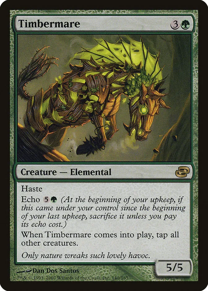 2007 Planar Chaos Timbermare rare #140 rare card image