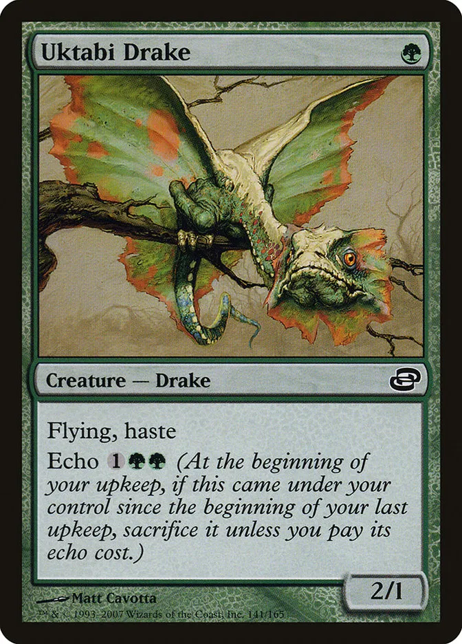 2007 Planar Chaos Uktabi Drake common #141 common card image