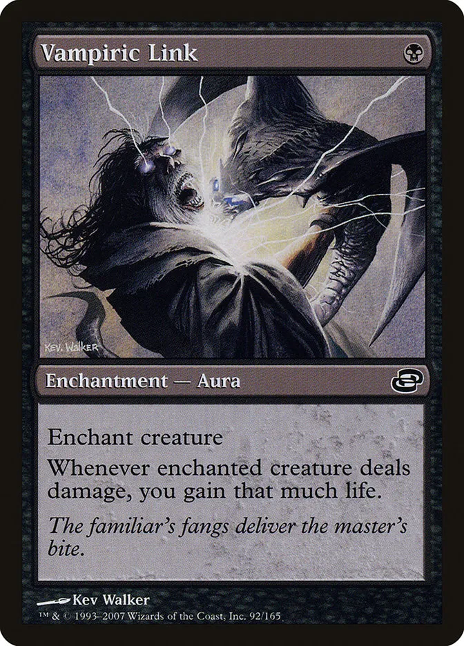 2007 Planar Chaos Vampiric Link common #92 common card image