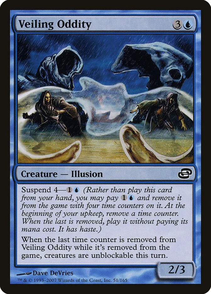 2007 Planar Chaos Veiling Oddity common #51 common card image