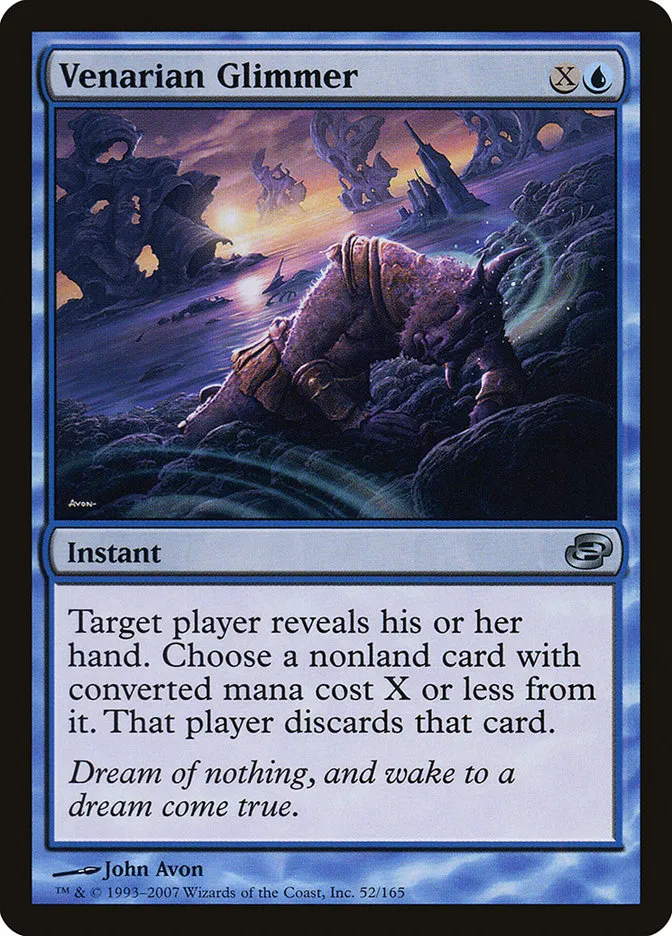2007 Planar Chaos Venarian Glimmer #52 uncommon card image