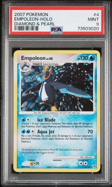 2007 Pokemon Diamond & Pearl Empoleon-Holo #4 card image