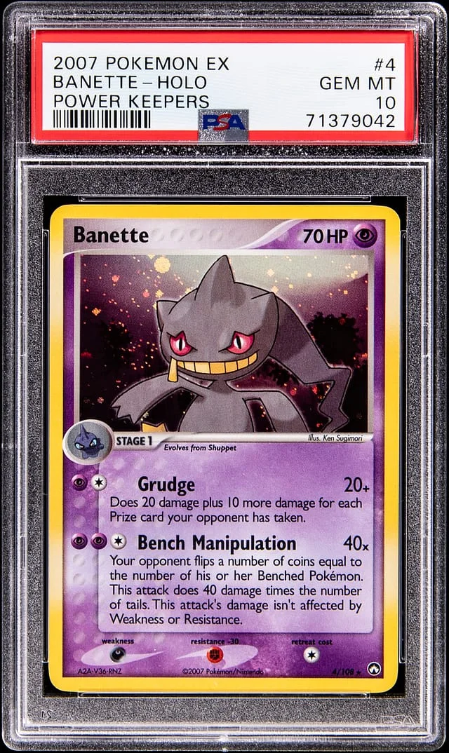 2007 Pokemon EX Power Keepers Holo Banette #4 card image