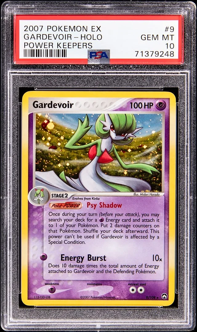 2007 Pokemon EX Power Keepers Holo Gardevoir #9 card image
