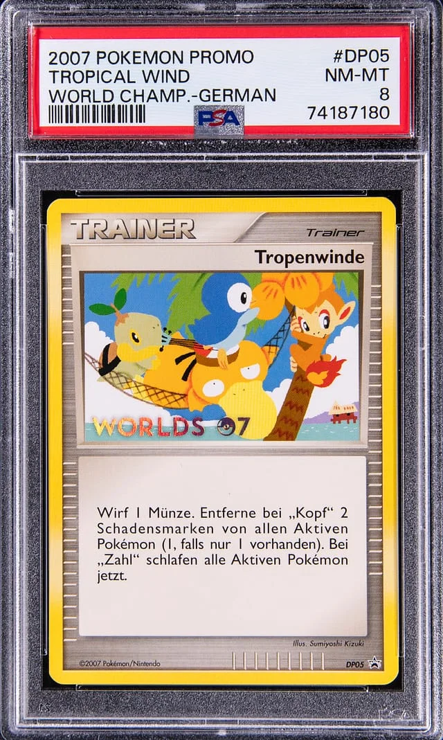 2007 Pokemon German Black Star Promos World Championships Tropical Wind #DP05 card image