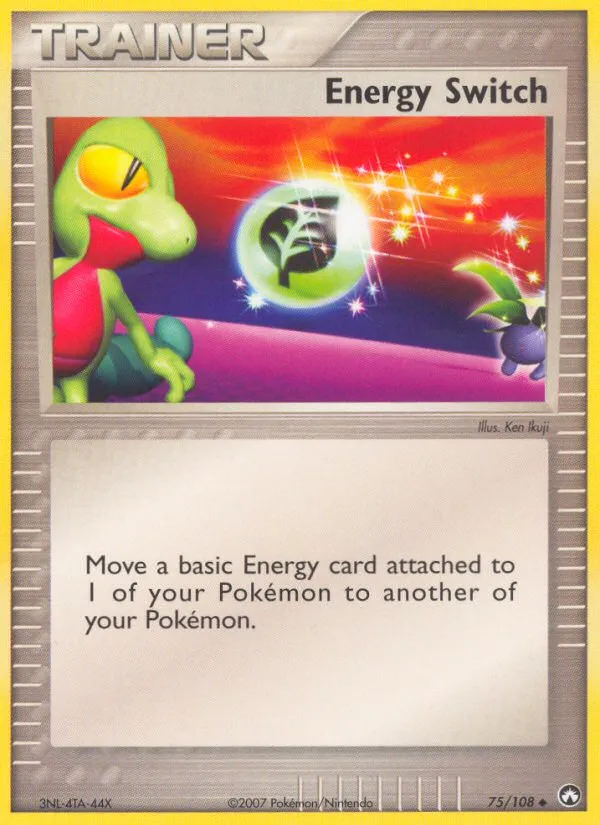 2007 Power Keepers Energy Switch Uncommon #075/108 Uncommon card image