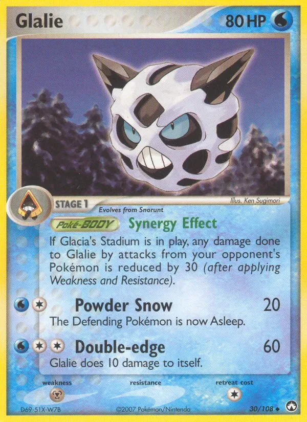 2007 Power Keepers Glalie Uncommon #030/108 Uncommon card image