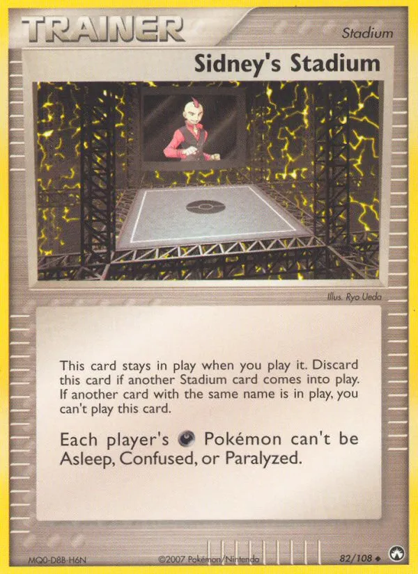 2007 Power Keepers Sidney's Stadium Uncommon #082/108 Uncommon card image