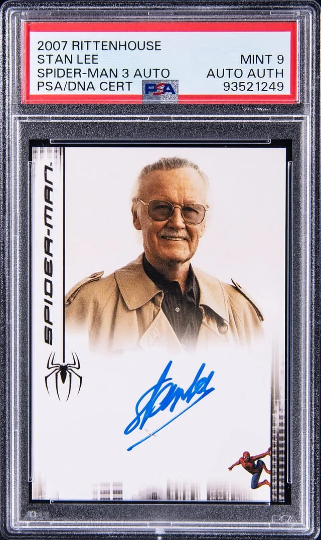 2007 Rittenhouse Spider-Man Autograph Stan Lee #3 card image