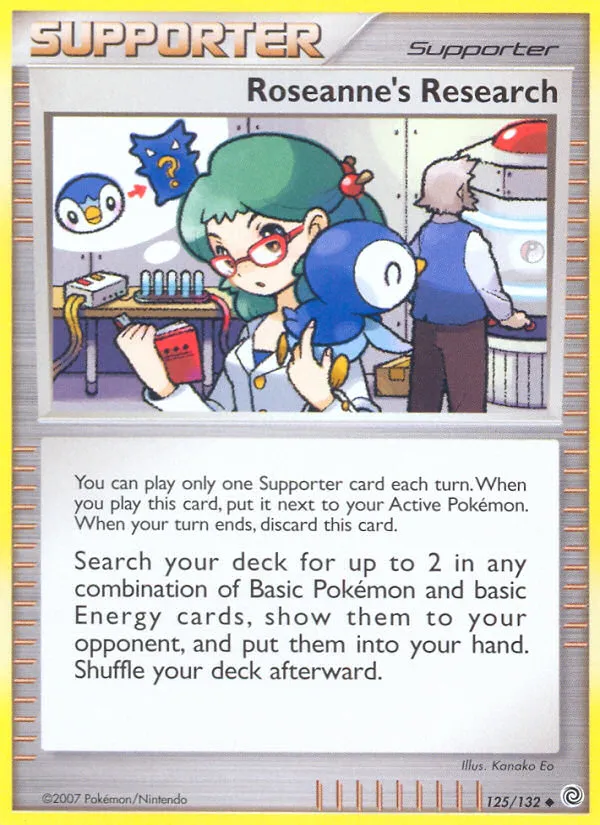 2007 Secret Wonders Roseanne's Research Uncommon #125/132 Uncommon card image