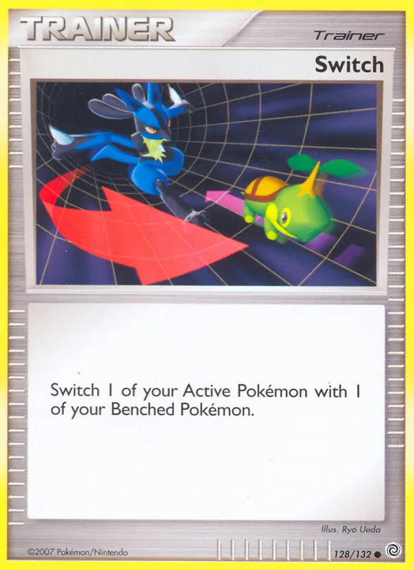 2007 Secret Wonders Switch #128/132 Common card image