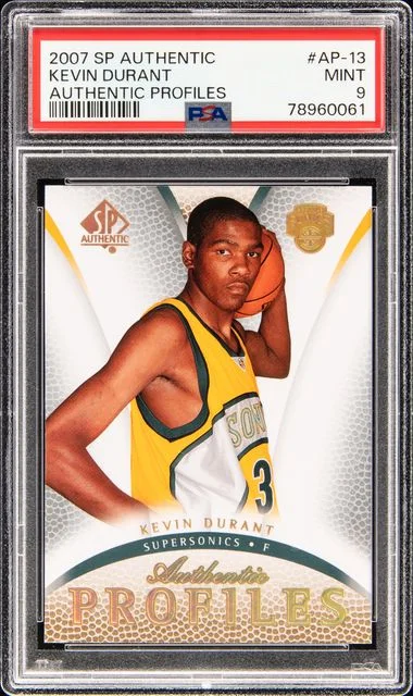 2007 SP Authentic Kevin Durant Authentic Profiles #Ap-13 card image