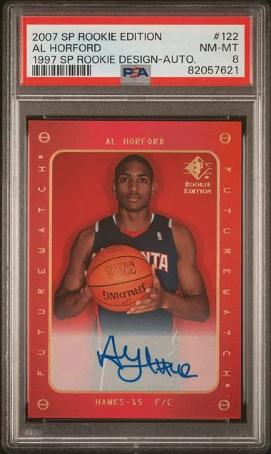 2007 SP Edition 1997 SP Design-Autograph Al Horford #122 card image