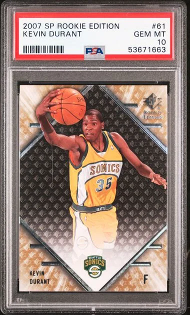 2007 SP Edition Kevin Durant #61 card image