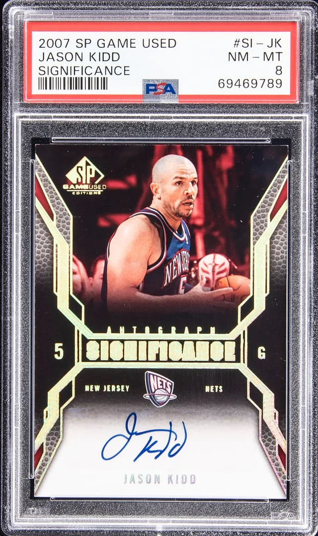 2007 SP Game Used Jason Kidd Significance #SI-JK card image