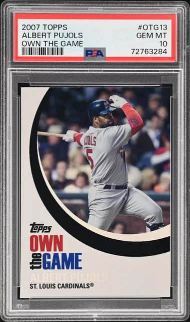2007 Topps Albert Pujols Own The Game #OTG13 card image