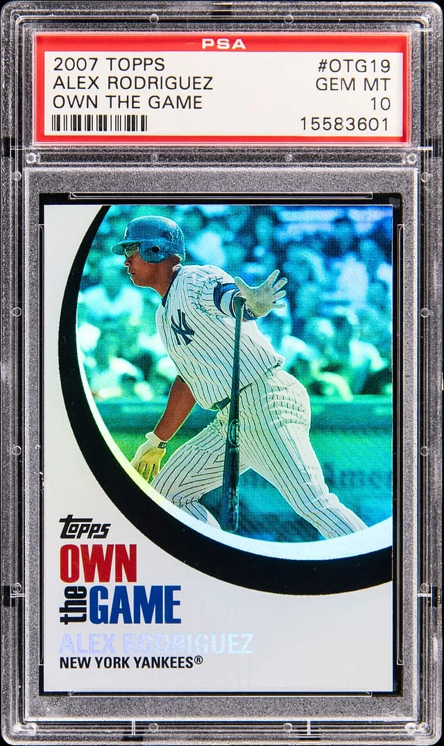 2007 Topps Alex Rodriguez Own The Game #OTG19 card image
