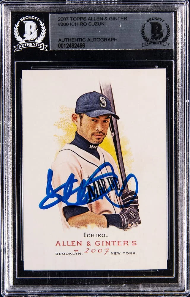 2007 Topps Allen & Ginter Ichiro Suzuki #300 card image