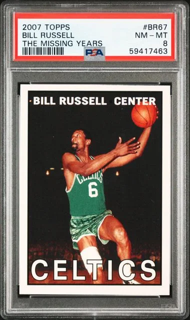2007 Topps Bill Russell Bill Russel The Missing Years #BR67 card image