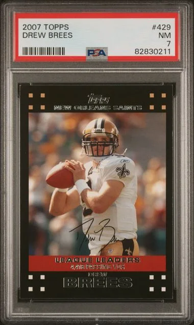 2007 Topps Drew Brees #429 card image