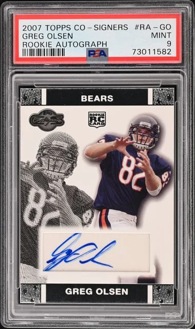 2007 Topps Greg Olsen Co-Signers Autograph #RA-GO card image