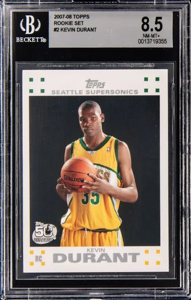 2007 Topps Kevin Durant Set #2 card image