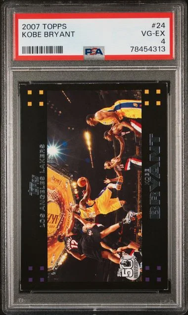 2007 Topps Kobe Bryant #24 card image